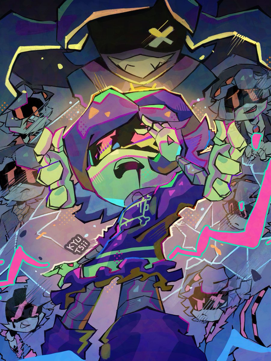 kyutsii_'s tweet photo. Piece I did for the “After The Fall” Murder Drones fanzine! #MurderDrones https://t.co/kkfS0Z9RUP