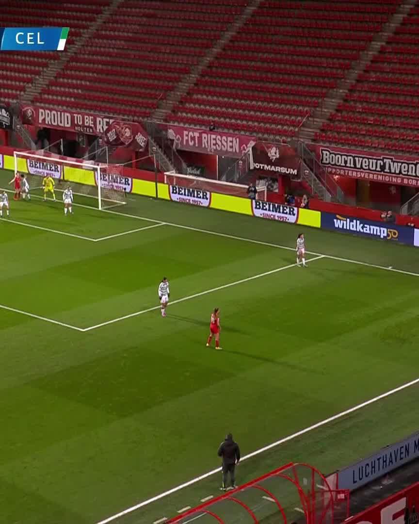 💪 Twente's 1st half pressure sees them earn a 3rd goal, as Celtic fail to clear again from the corner.Watch live for free on DAZN  ▶️  #UWCLonDAZN #UWCL