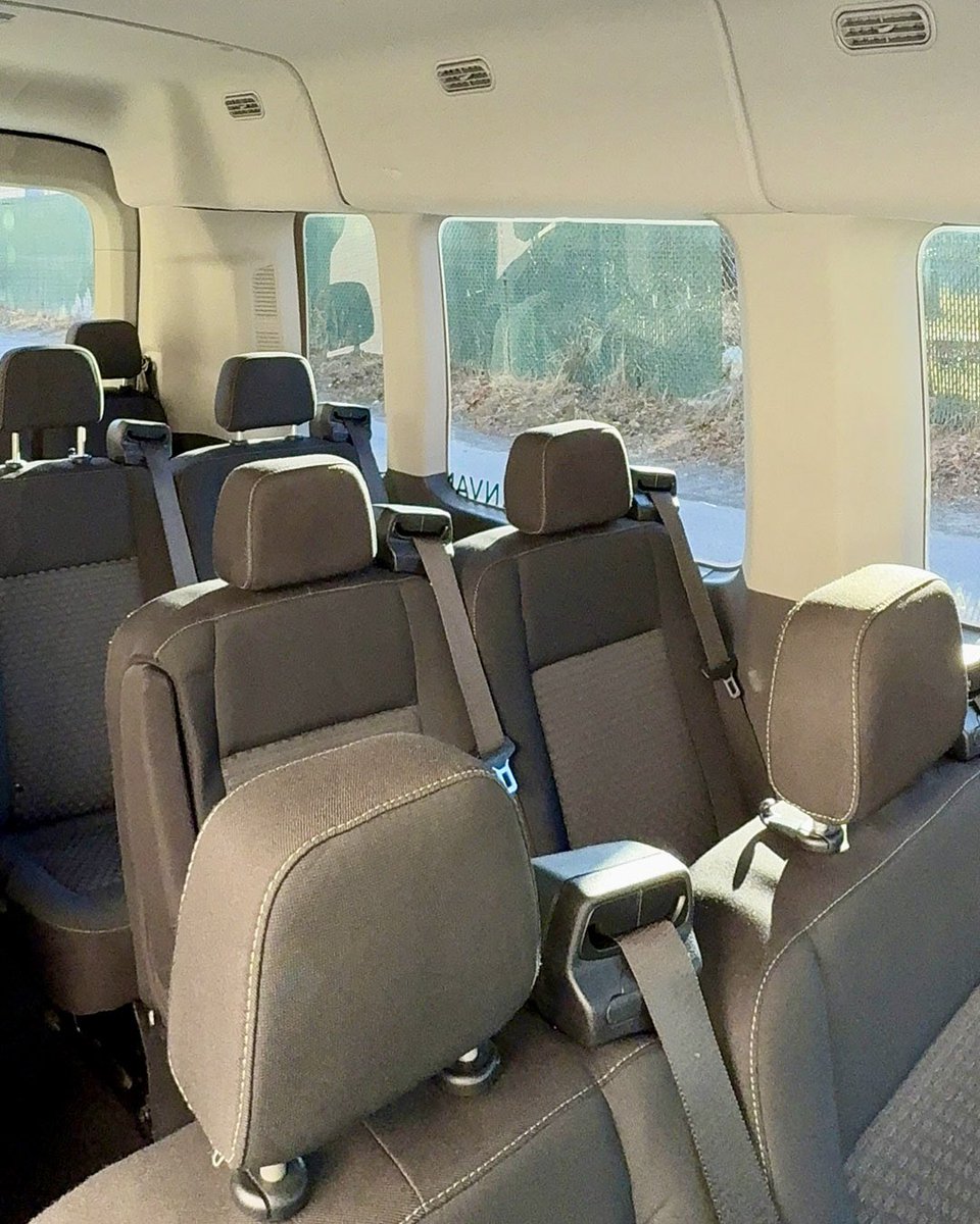 greenvans's tweet image. Someone claimed the front seat? No worries. There’s plenty of room to get comfortable in our 15-passenger Ford Mid-Roof Transits. With all that headroom, you can stretch out and enjoy the ride without feeling cramped. Hit the link in our bio to learn more or get a quote today!