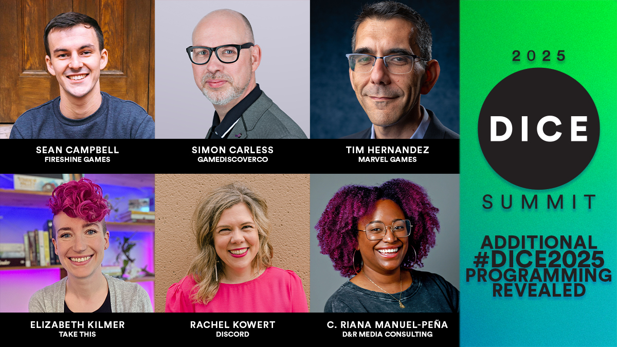 Official_AIAS's tweet photo. We're excited to share our next wave of #DICE2025 programming featuring leaders from Marvel Games, Discord, Fireshine Games, and more! 

Don't miss out on joining them and your games industry peers for exciting, high level discussions:
https://t.co/RF43XTdgr0 https://t.co/hnngYs1di6