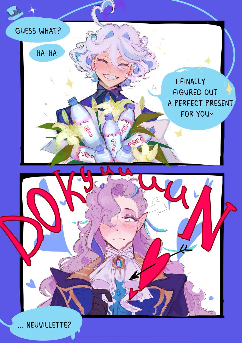happy birthday water connoisseur

#neuvifuri #ヌヴィレット生誕祭2024 