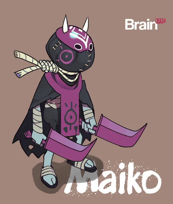 Among the different clans in Maiko, one particularly worships the empress. Beneath their frog-like appearance, these cultists remain deadly. Here's the melee  not very resilient, but ready to stab you at the slightest encounter.  