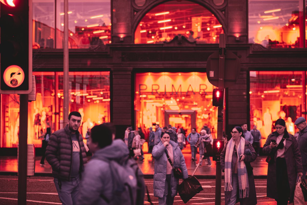 Infrared transforms the mundane into the surreal. The people walk on, unaware they are being devoured by the heat of the system.

#Photography #Infared #InfraredPhotography #Street #Urban #Night