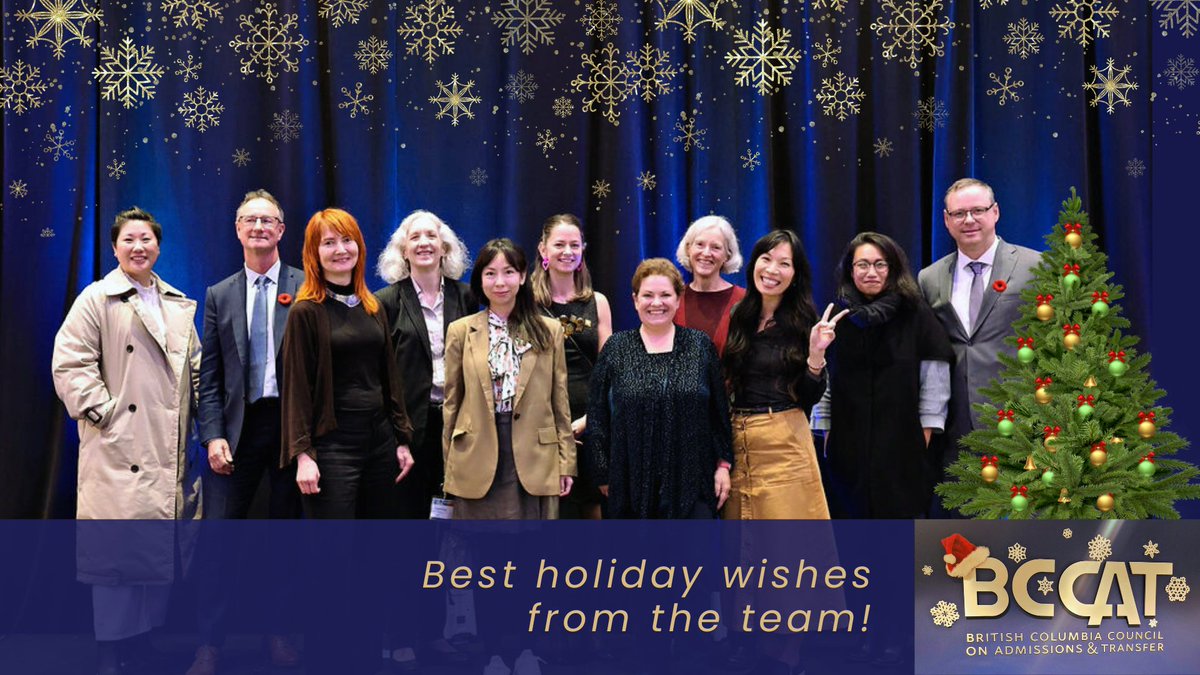 BCCAT (@bccat_org) on Twitter photo Happy Holidays from all of us at BCCAT! We look forward to working with our transfer partners again in 2025. NOTE: The BCCAT office will be closed for the holidays December 23-January 1. #BCpse #growingtogether <a href="/bctransferguide/">bctransferguide</a> youtu.be/V7aQfpBctr0?si… Happy Holidays from all of us at BCCAT! We look forward to working with our transfer partners again in 2025. NOTE: The BCCAT office will be closed for the holidays December 23-January 1. #BCpse #growingtogether <a href="/bctransferguide/">bctransferguide</a> youtu.be/V7aQfpBctr0?si…