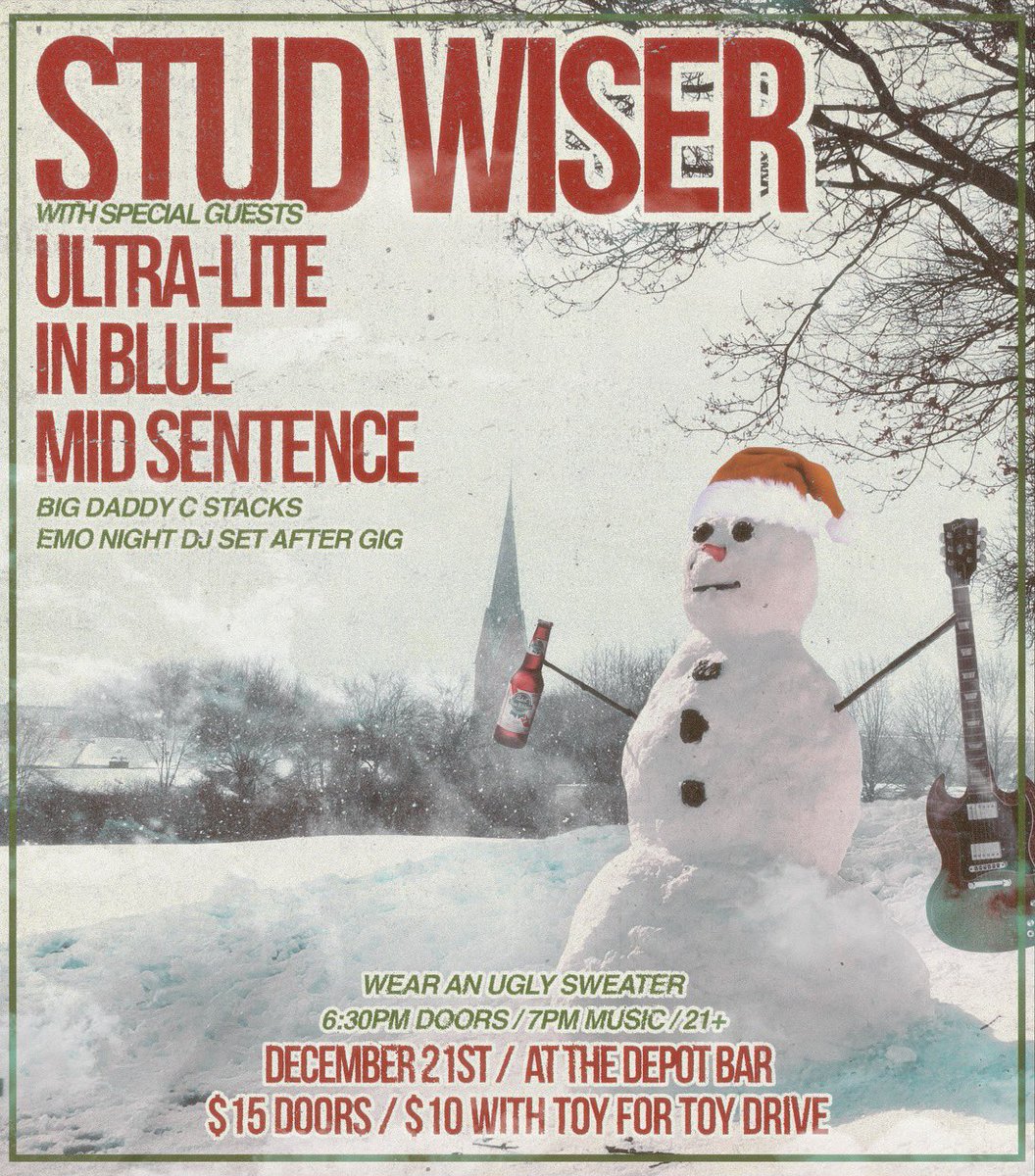 Studmas is now ALL AGES THIS SATURDAY!!!
