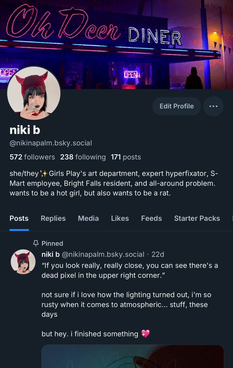 niki b is a.wake✨🦇 tweet media