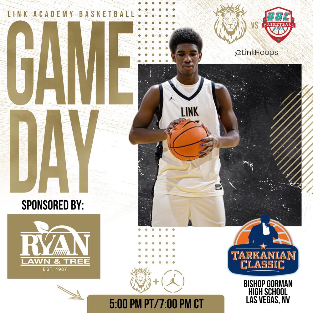 ๐๐ข๐ง๐ค ๐๐จ๐จ๐ฉ๐ฌ (@linkhoops) on Twitter photo Game Day brought to you by <a href="/RyanLawnOPKC/">Ryan Lawn & Tree</a>
๐Las Vegas, NV (Bishop Gorman, HS)
โ๏ธ 7pm CST
๐ Albuquerque Prep
๐บ @ballertv
#TarkanianClassic | #RepTheLion๐ฆ Game Day brought to you by <a href="/RyanLawnOPKC/">Ryan Lawn & Tree</a>
๐Las Vegas, NV (Bishop Gorman, HS)
โ๏ธ 7pm CST
๐ Albuquerque Prep
๐บ @ballertv
#TarkanianClassic | #RepTheLion๐ฆ