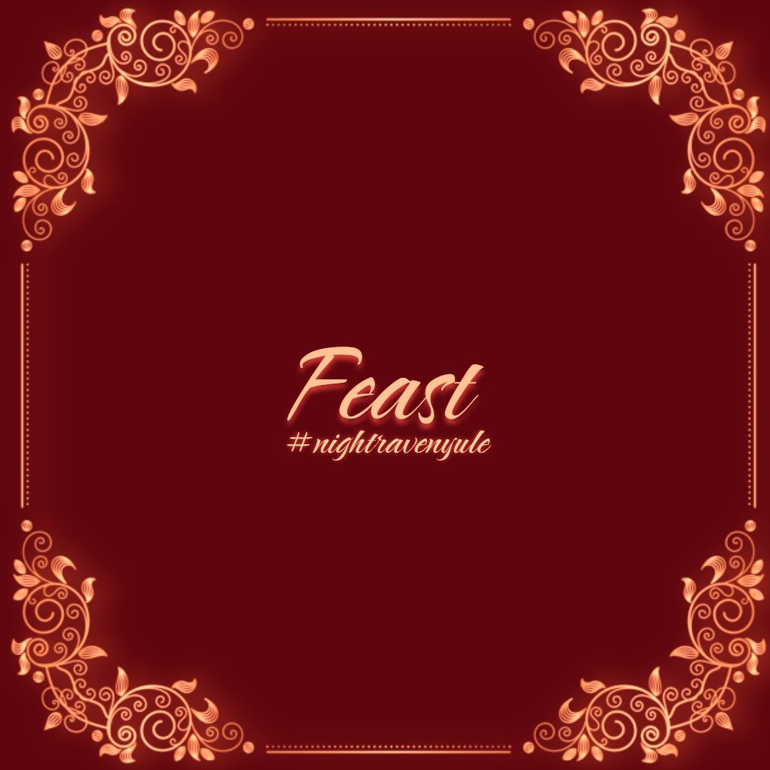 { #nightravenyule }

All food and drink was prepared, especially by Night Raven's Monstro Lounge! Make sure to thank them while you grab a bite to eat.

( qrt with your starters! )