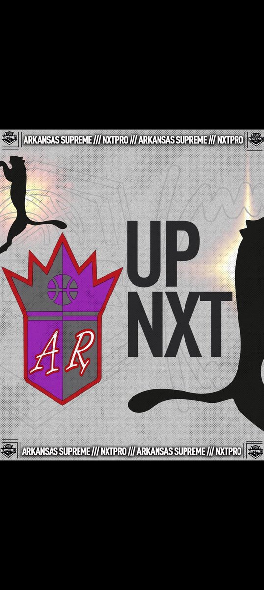 🚨Breaking News!!!! It's official. The Arkansas Supreme Basketball Organization is OFFICIALLY on the Puma NXTPRO circuit for the upcoming 2025 &amp; 2026 Spring/Summer season.🚨
<a href="/CrunkdOutEnt/">C.O.E Films</a>  <a href="/ArRecruitingGuy/">Richard Davenport</a> <a href="/kayla_fletch/">kfletch</a> <a href="/ARPrepSports/">Arkansas Prep Sports</a> <a href="/GradyMajors/">Grady Majors</a> <a href="/ETTaylor79/">Erick Taylor</a> <a href="/NxtProHoops/">NXTPRO Hoops</a>