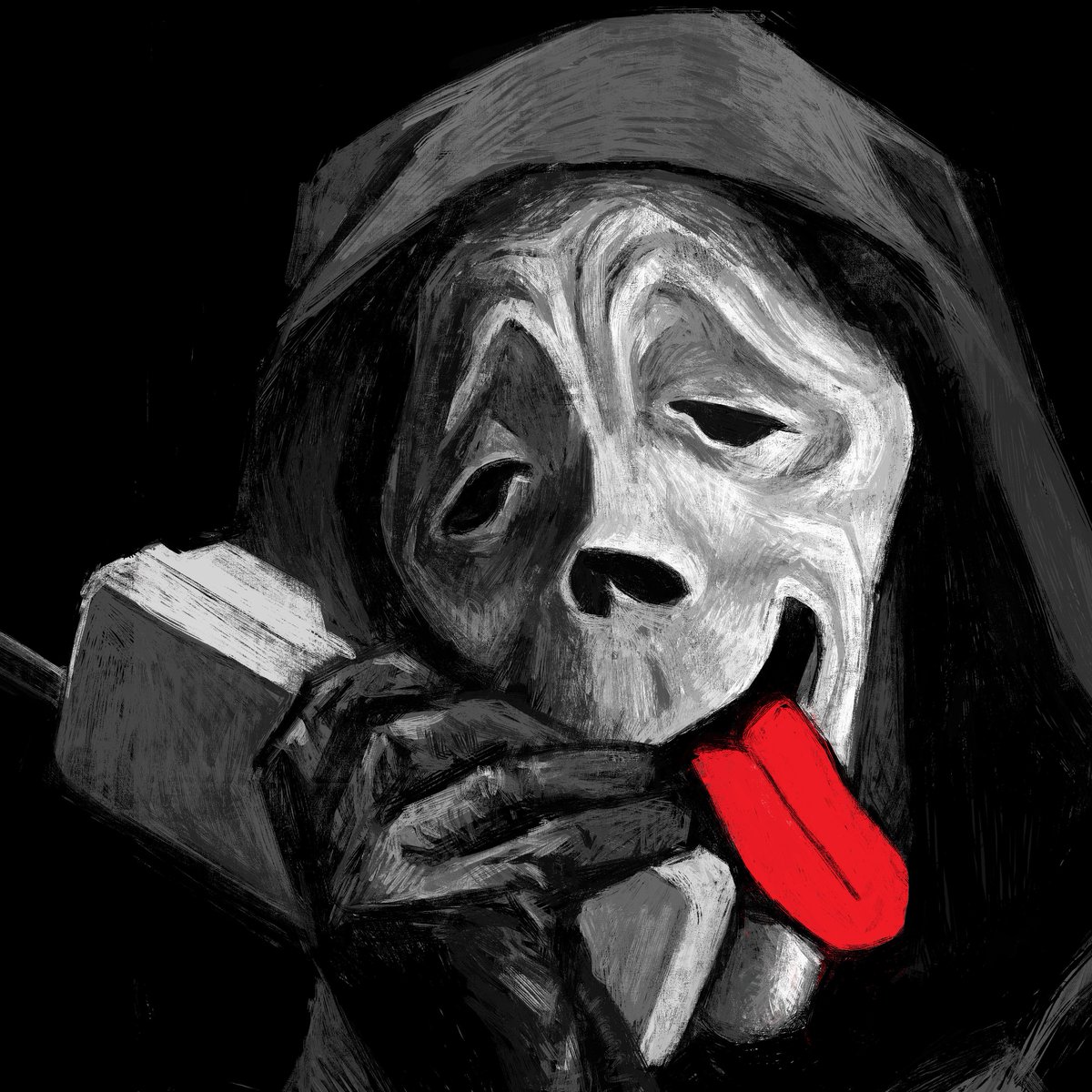 Schmrgl's tweet image. Mental illnesses as paintings: 

Being 𝓯𝓻𝓮𝓪𝓴𝔂