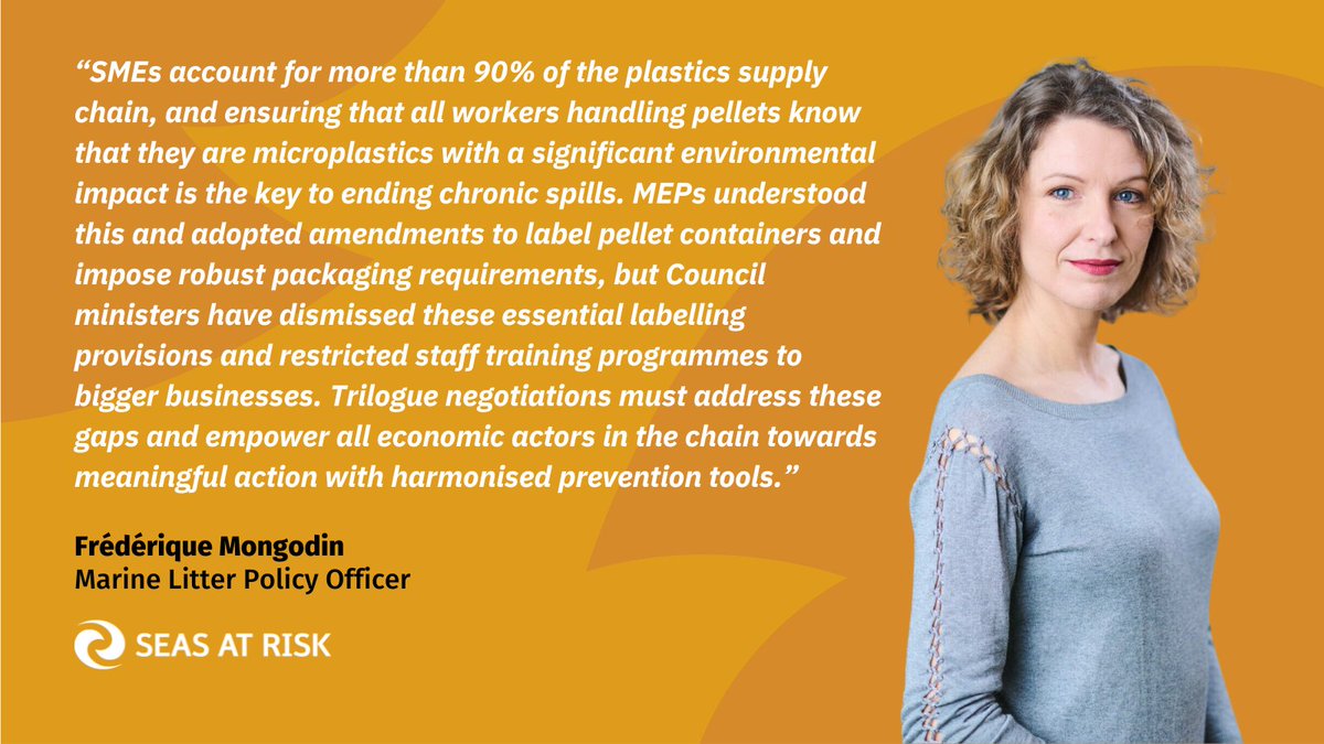 Seas At Risk (@seasatrisk) on Twitter photo Today, the <a href="/EUCouncil/">EU Council</a> adopted a general approach on the Proposal for a Regulation aimed at preventing pellet losses to reduce #MicroplasticPollution.
Read the full <a href="/RethinkPlastic/">Rethink Plastic</a> reaction here:
seas-at-risk.org/press-releases…
<a href="/surfridereurope/">Surfrider Europe</a> <a href="/EIA_News/">Environmental Investigation Agency</a> Today, the <a href="/EUCouncil/">EU Council</a> adopted a general approach on the Proposal for a Regulation aimed at preventing pellet losses to reduce #MicroplasticPollution.
Read the full <a href="/RethinkPlastic/">Rethink Plastic</a> reaction here:
seas-at-risk.org/press-releases…
<a href="/surfridereurope/">Surfrider Europe</a> <a href="/EIA_News/">Environmental Investigation Agency</a>