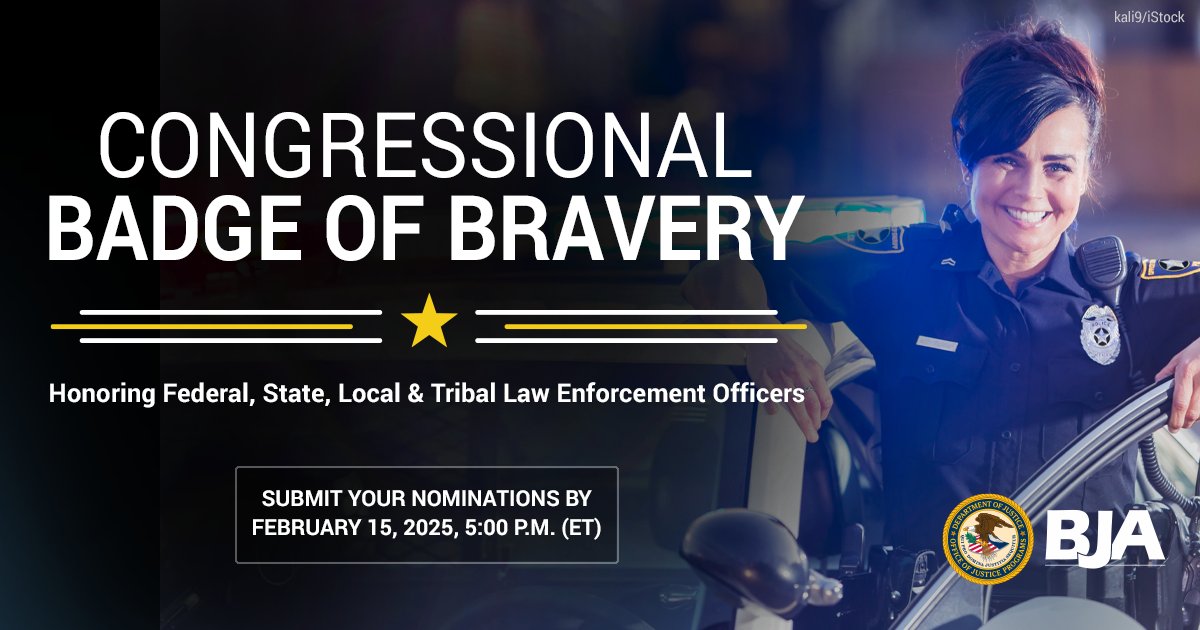 Bureau of Justice Assistance tweet media