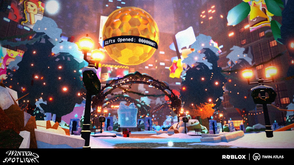 Fluorlite's tweet image. I&apos;m proud to share the map I&apos;ve made with @Aerophagia_ for Roblox&apos;s Winter Spotlight!

#Roblox #RobloxDev