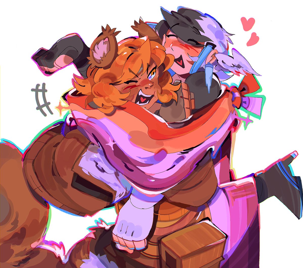 tierrList's tweet photo. (fixed the quality) squirrel girl yuri ♥️ https://t.co/X8TuxOnc1p
