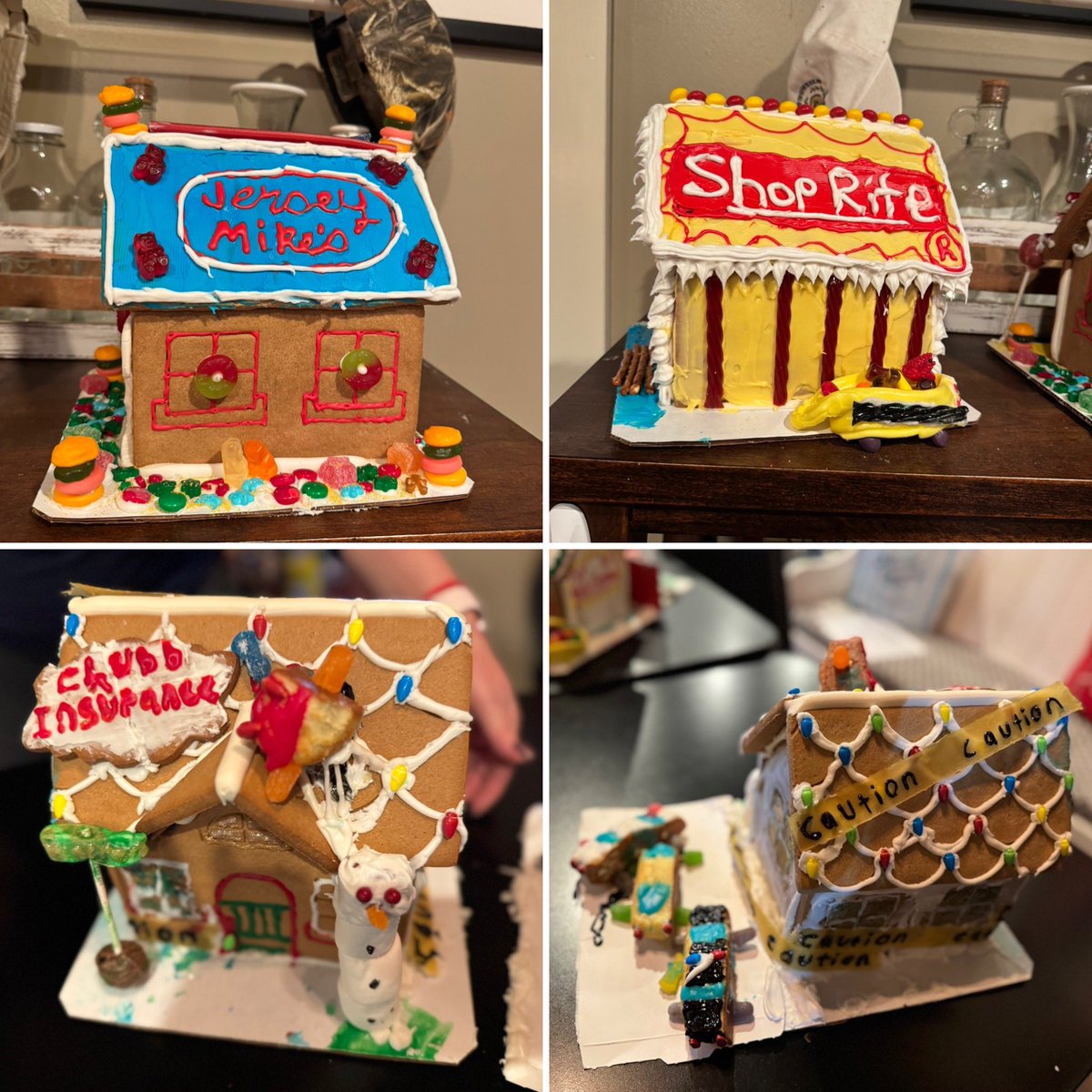 NE_HSBusAcademy's tweet photo. The Annual Business Academy Gingerbread Competition took place last night! The Members had to design and create corporations that are headquartered in NJ! 🎄 https://t.co/IUHpul1ozR