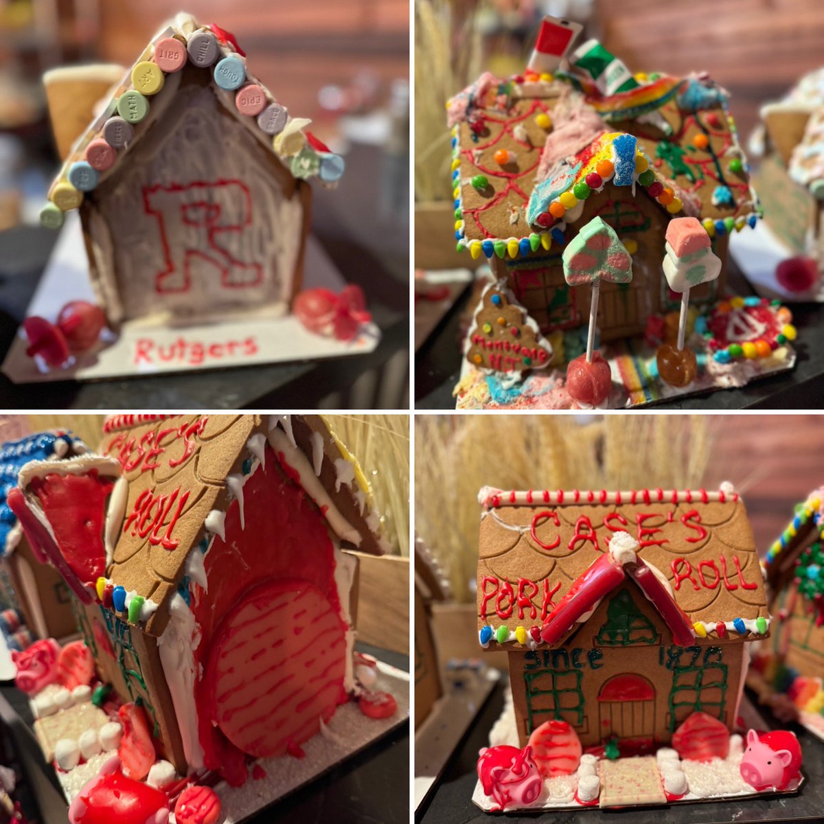 NE_HSBusAcademy's tweet photo. The Annual Business Academy Gingerbread Competition took place last night! The Members had to design and create corporations that are headquartered in NJ! 🎄 https://t.co/IUHpul1ozR
