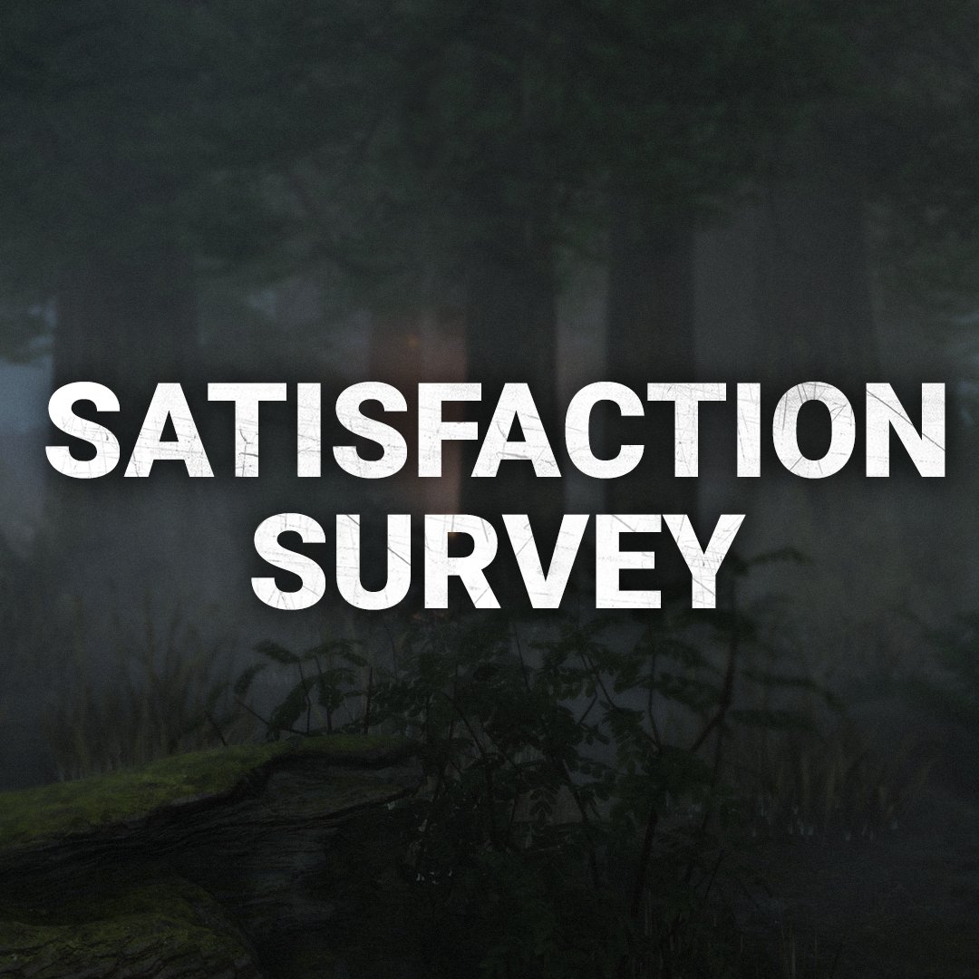 DeadbyDaylight's tweet photo. The Dead by Daylight team would like your feedback in a Player Satisfaction survey.
We encourage you to be as honest as possible in letting us know how you feel about the game. The information and answers provided are anonymous.
Access the survey 👉 https://t.co/SPyKzzZpvw https://t.co/hplJlkuJlB