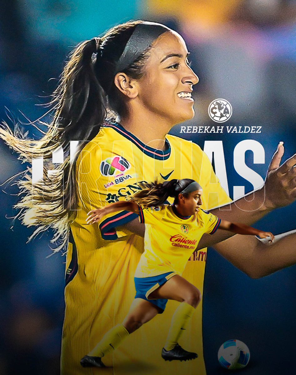 AmericaFemenil's tweet photo. ¡Gracias, Rebekah Valdez! 💪

Éxito en tus futuros proyectos. https://t.co/l42hLrdIwL