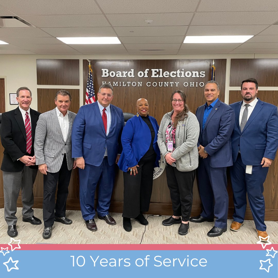 Join us in congratulating Angie on 10 years of public service. We are lucky to have such dedicated staff like Angie!