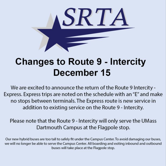 GNBWIB's tweet image. SRTA Intercity Express is back! The Southeastern Regional Transit Authority introduces non-stop, direct bus routes linking the Bedford and Fall River stations. Hop on for a seamless journey! Learn more:  buff.ly/41Du4rO  #SRTA #TransitUpdates
