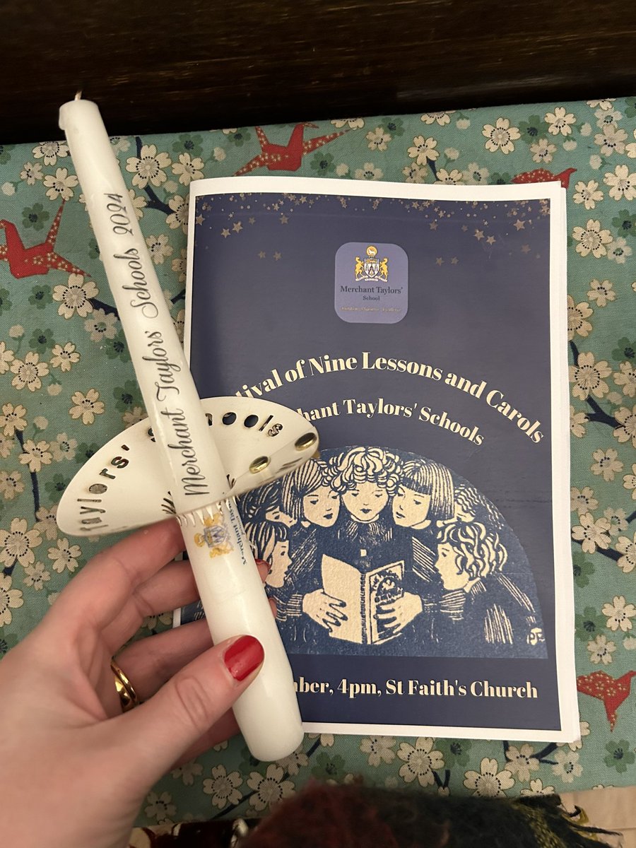 What a beautiful service this was this evening with Merchant Taylors' Schools, Crosby . Seeing the year 13s hand down the candles to symbolise passing the baton on to the year 7s was just gorgeous. Fabulous music of such a high standard.