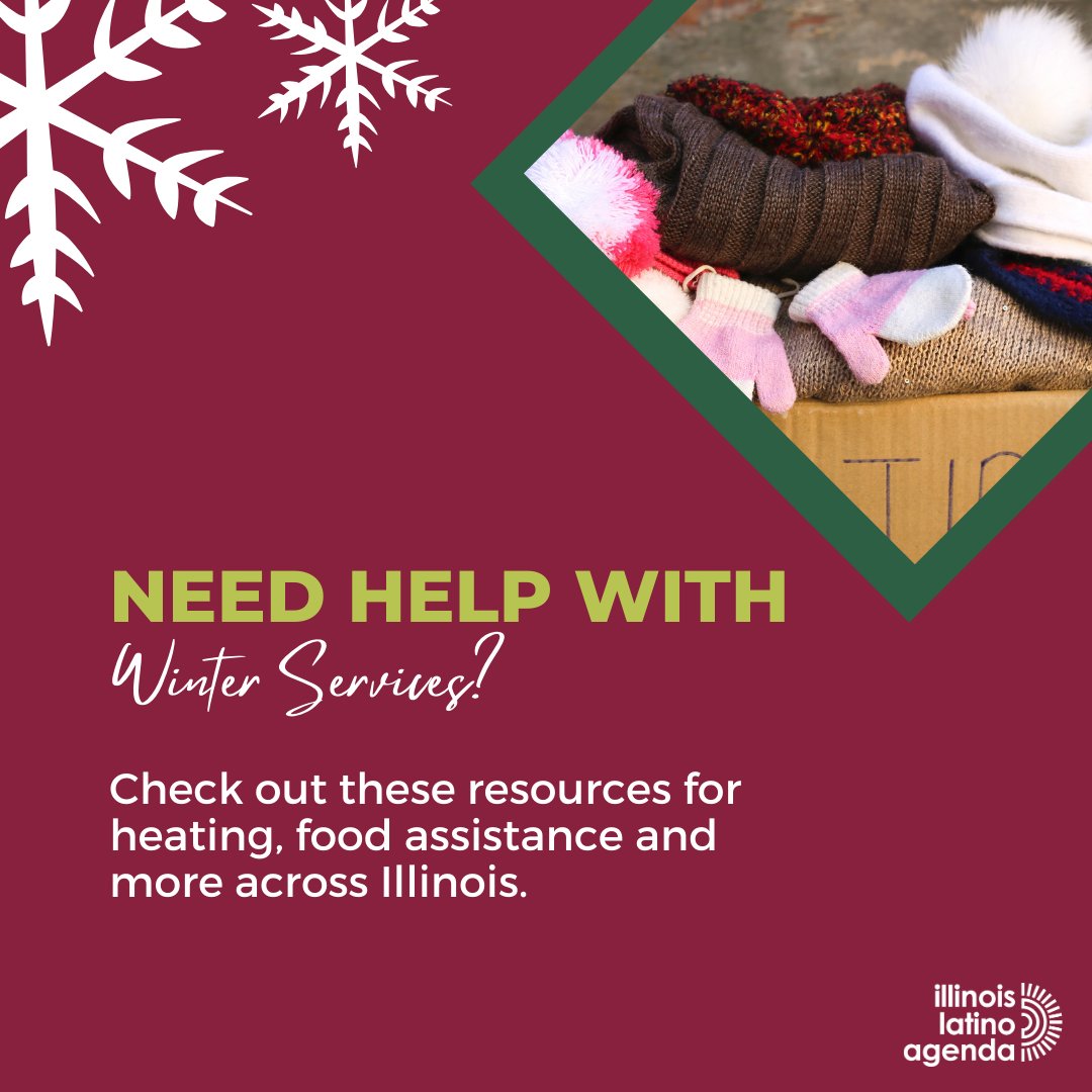 Stay warm and supported this winter. Here’s a list of resources for those who need a helping hand. 

Chicago Depository: brnw.ch/21wPtFs

City of Chicago: brnw.ch/21wPtFr