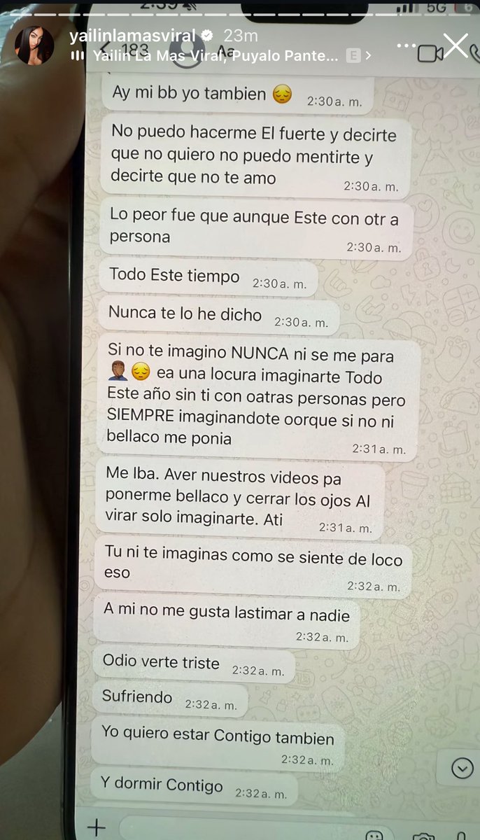 ELHOMBREW's tweet photo. 🚨 YAILIN comparte capturas de WhatsApp con ANUEL https://t.co/OZ3LwQESrU