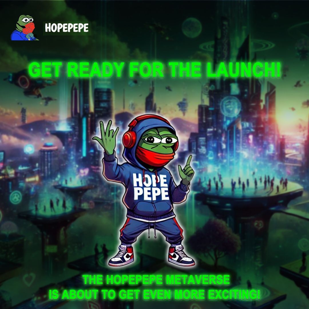 realhopepepe's tweet photo. ๐ The Hopepepe Metaverse is about to get even more exciting! Our Flappy Bird-inspired game is launching SOON! ๐ฆ Play, compete, and earn $HP tokens while enjoying a new era of crypto gaming. Stay tuned for the big launch!
#Hopepepe #MetaverseLaunch #PlayToEarn https://t.co/f8N7mBQ3RW