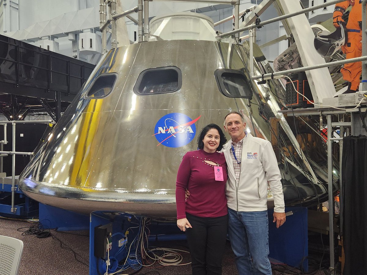 My inner child is still jumping up and down from this #NASA experience from Dec 10th! An upclose look at the #Artemis module and how it will connect to the space station. <a href="/StuartMcclung/">Stu Mcclung</a> will always be the coolest rock star I've ever known. Thank you for this! 🙏🚀