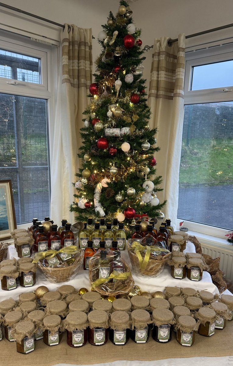 A wonderful array of oils, chutneys and jams all made from produce produced at our Dig4Victory site! They would make perfect gifts for Christmas and all proceeds go back into the charity. 🎄