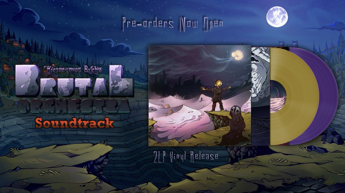 “You’ve died. Don’t worry. It happens to the best of us.”💀

🐸 Brutal Orchestra | Anniversary 2LP
🔥 Pre-orders now open
📦 Shipping early Q2

A soundtrack that reimagines classic RPG vibes with modern twists, even drawing notes from Hieronymous Bosch’s art itself 👀

Read on ⤵️