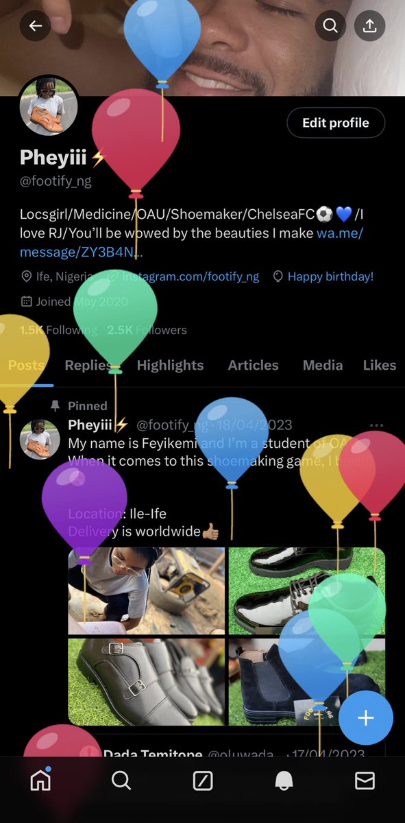 footify_ng's tweet image. This year may not have been the easiest, it’s been filled with its share of challenges, but through it all, I’m grateful for the gift of life and growth.❤️✨ 

I’m thankful for the journey so far and look forward to brighter days ahead🥹. Happy birthday to me!🫢