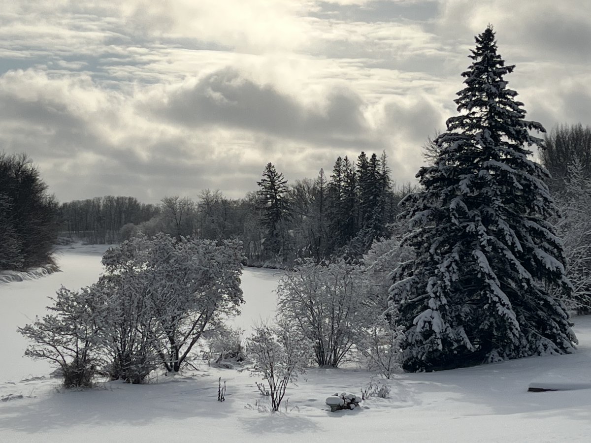 Winter is beautiful in eastern Manitoba!
