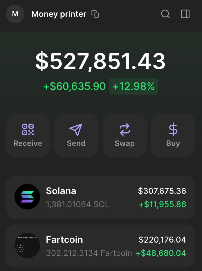 ChatGPT money printer made me 1381 $SOL in 4 days.

Not even clickbait or anything.

99% have no clue how to use it to make money in crypto.

Even a noob trader can set up the bot ahah.

[12h, then del] 🧵👇