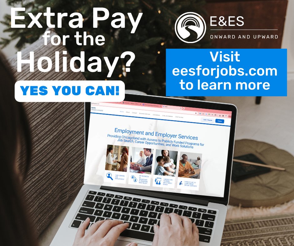 Looking for extra pay for the holiday? A Career Coach can help you find a job with the potential to turn into a great career. Learn more at eesforjobs.com.

#jobsearch #holidaypay #careers #hiring