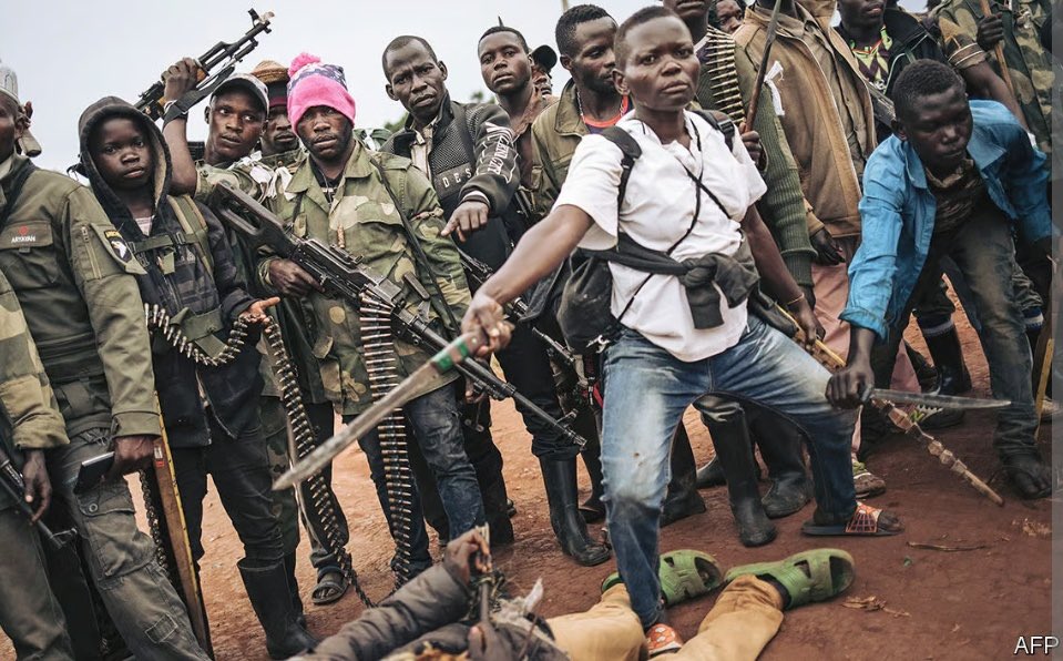 NgobokaNgabo's tweet photo. Armed groups like FDLR hinder the DRCโs peace-building efforts and stability. #DisarmFDLR https://t.co/xnkghsm6Ul