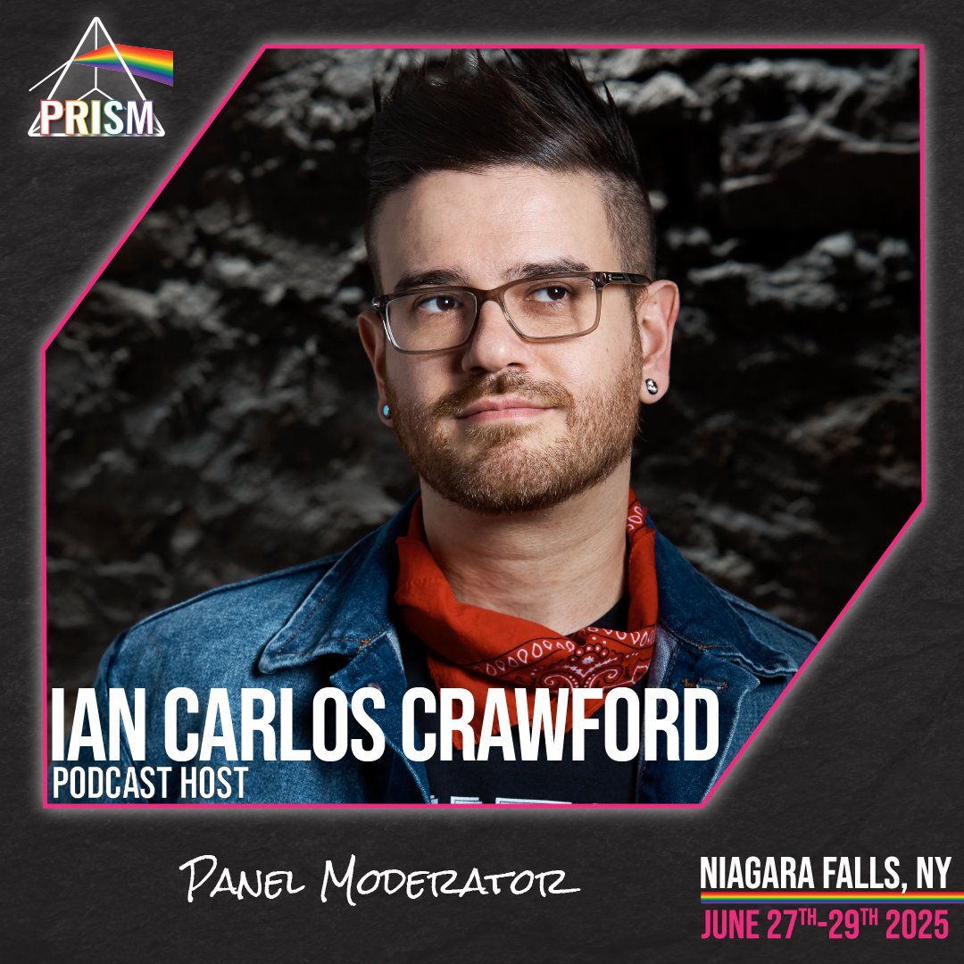 Prism Convention (@prismconvention) on Twitter photo We are excited to announce that joining our team of panel moderators for #PRISM2025 is <a href="/ianxcarlos/">Ian Carlos</a>, host of the podcast <a href="/slayerfestx98/">Slayerfest 98: A Queer Podcast</a>!
#prism2025 #btvs #buffythevampireslayer #LGBTQIA #amberbenson #tillow We are excited to announce that joining our team of panel moderators for #PRISM2025 is <a href="/ianxcarlos/">Ian Carlos</a>, host of the podcast <a href="/slayerfestx98/">Slayerfest 98: A Queer Podcast</a>!
#prism2025 #btvs #buffythevampireslayer #LGBTQIA #amberbenson #tillow