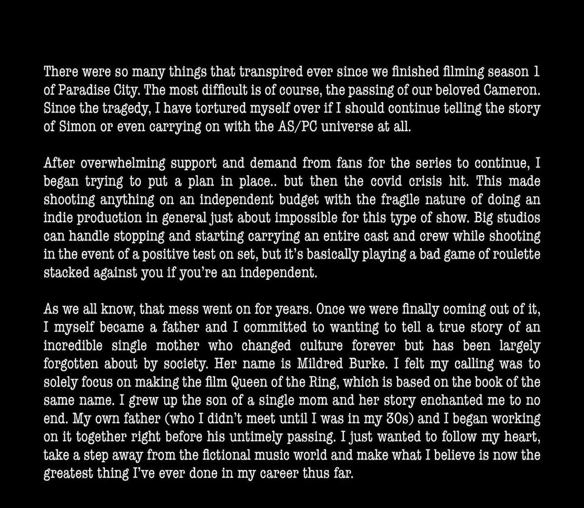 ParadiseCityFC's tweet photo. Here’s an announcement from @ashavildsen 

AMERICAN SATAN II: THE BEAST GOES ON https://t.co/tSCd0K3XFG