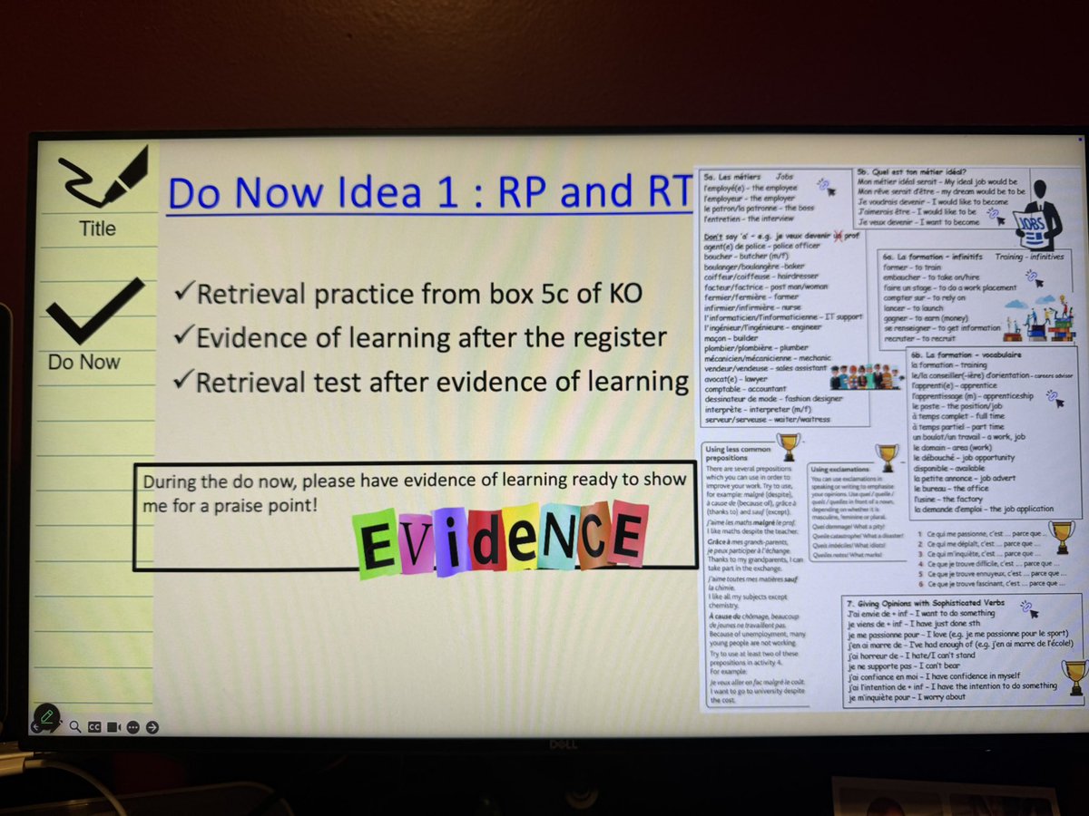 CristaHazell's tweet image. Loving the #donow activities to get learners in tonight’s @linguascope #showandtellwebinar shared by @sheldonschool ‘s Mark Lister #mfltwitterati #mflchat #langchat #edutwitter