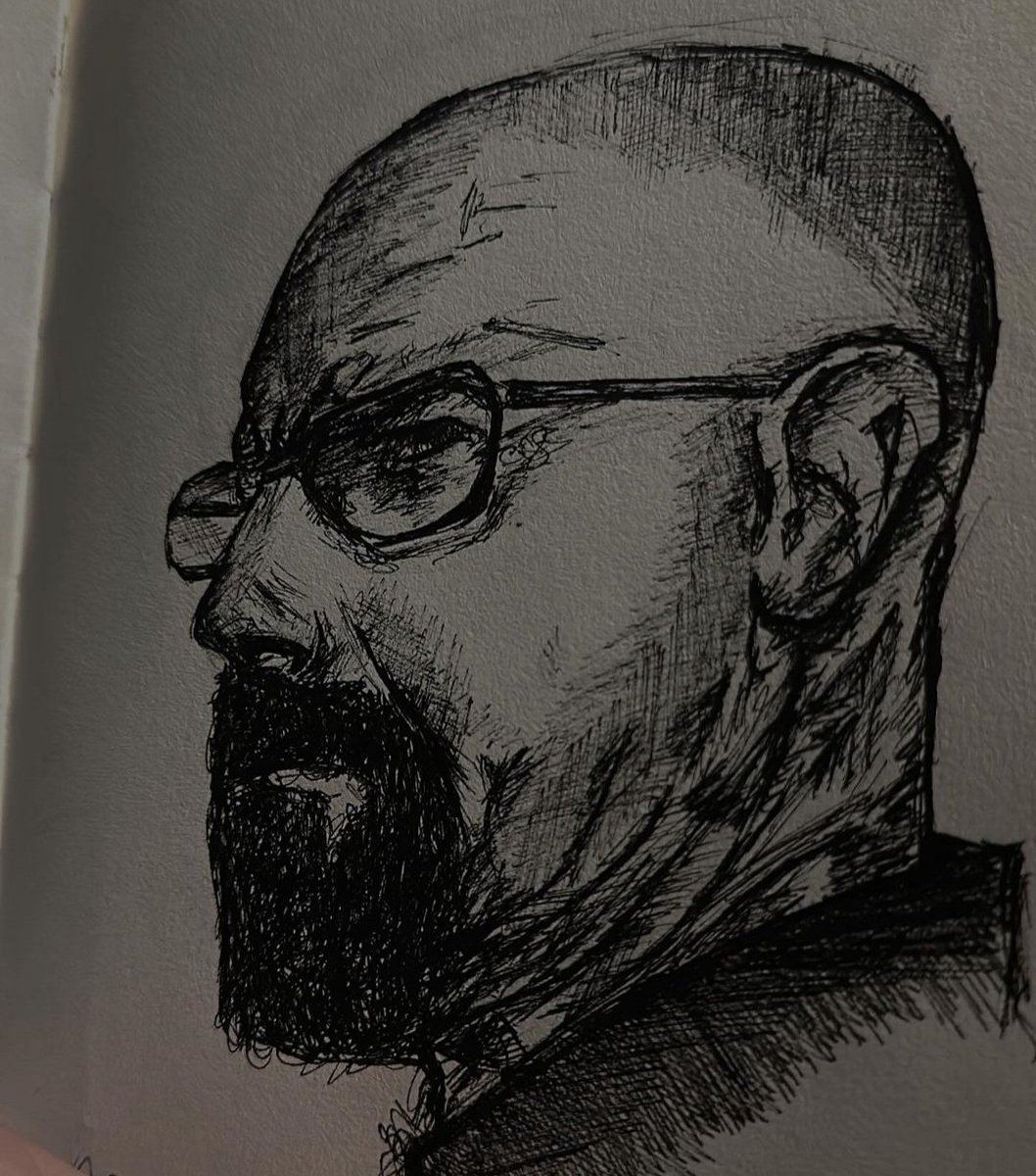OasisFlare's tweet photo. Rate my Art guys 😈
#BreakingBad 
#walterwhite https://t.co/8bmfwEmJMO