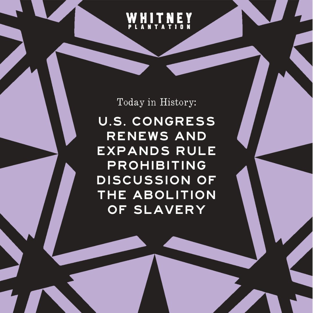 #OnThisDay, December 21, 1837, the US House renewed the "Gag Rule," silencing debate on slavery in Congress. ❌ This 1836 rule allowed slavery to persist without scrutiny, a reminder that oppression thrives on silencing dissent. #GagRule #Abolition #USHistory