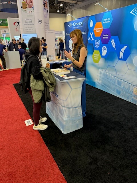 CyrexLabs's tweet image. We want to thank everyone who stopped by our booth this past weekend @A4MEvents 32nd World Congress in Las Vegas, NV. What a great weekend of learning and mingling with fellow functional medicine providers! #A4M #TheCyrexSystem