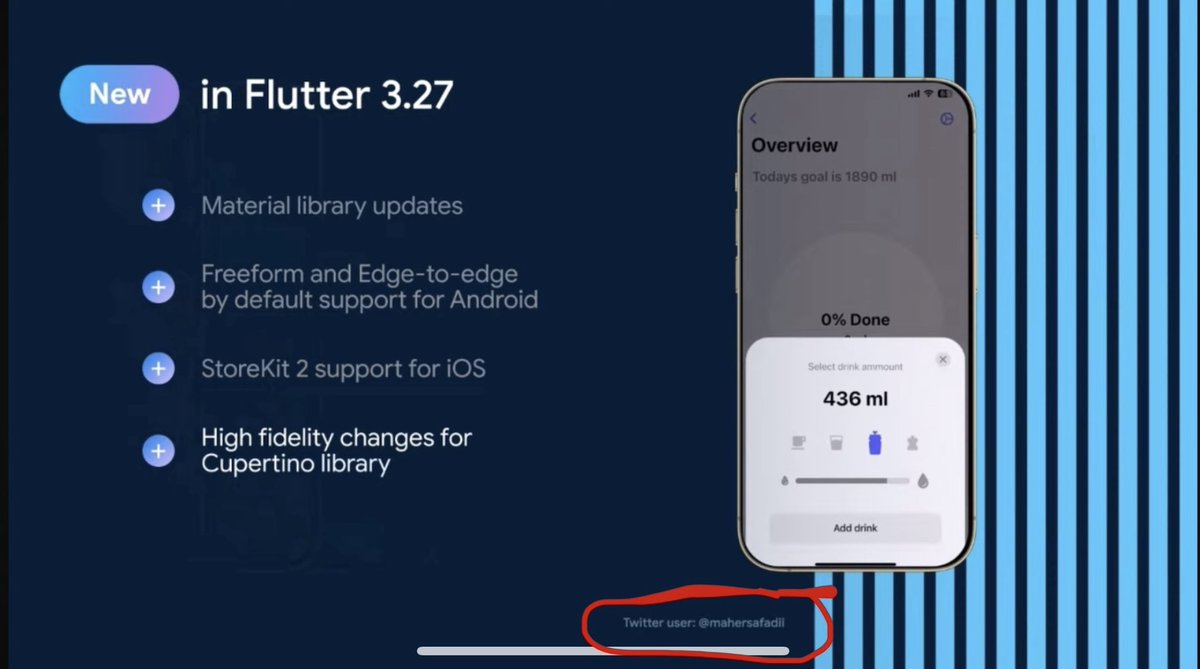 mahersafadii's tweet image. I MADE IT TO #FLUTTERINPRODUCTION