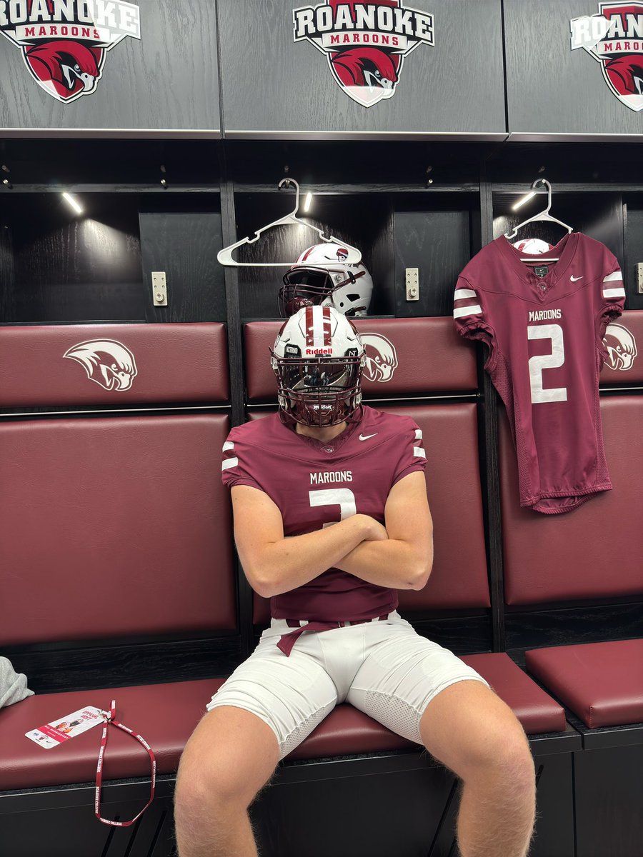 WMais06's tweet photo. Had a great official visit at @RoanokeFB. Thank you to @Coach_Ven3 for having me out https://t.co/QULu109Mea