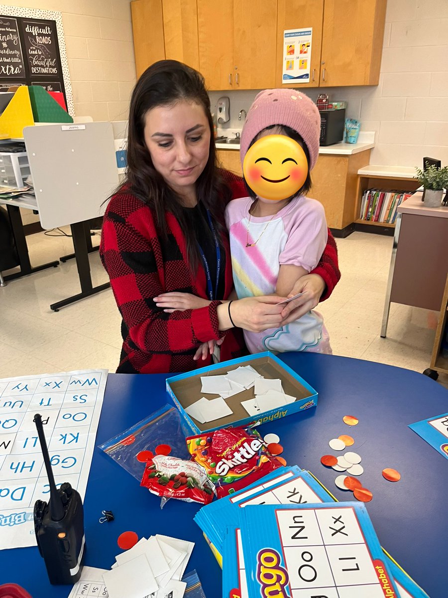 BonuraDiana's tweet image. Played a fun game of BINGO with letters today! 🎉 Such a simple and engaging way to help with letter identification. The kids loved it, and it’s great for learning through play! 🅰️🅱️ #TeachingTips #LetterRecognition