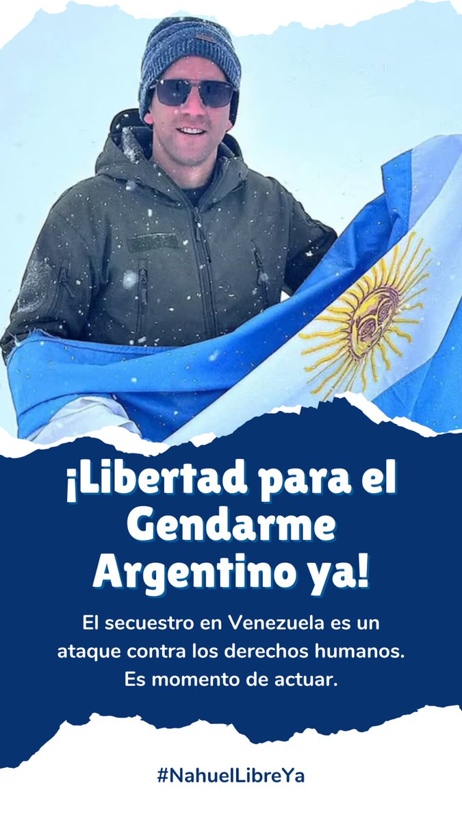 Que sea tendencia #NahuelLibreYa