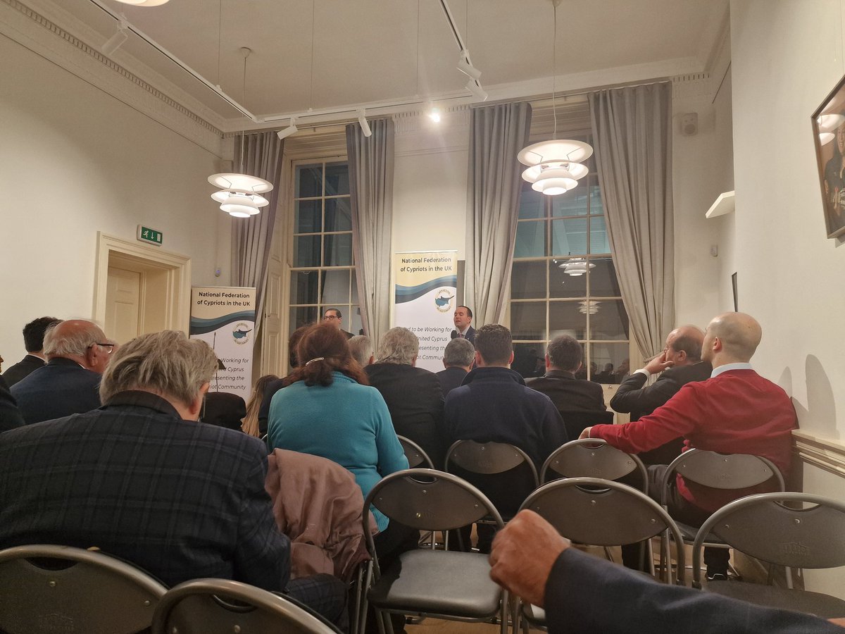 Renos Georgiou (@georgiou_renos) on Twitter photo This evening I attended the <a href="/UKCypriotFed/">National Federation of Cypriots in the UK</a> briefing following <a href="/Keir_Starmer/">Keir Starmer</a>'s recent visit to Cyprus.
Discussions around the future of the island and the role it has to play in the wider stability of the region were brought forward.
I look forward to continued negotiations. This evening I attended the <a href="/UKCypriotFed/">National Federation of Cypriots in the UK</a> briefing following <a href="/Keir_Starmer/">Keir Starmer</a>'s recent visit to Cyprus.
Discussions around the future of the island and the role it has to play in the wider stability of the region were brought forward.
I look forward to continued negotiations.