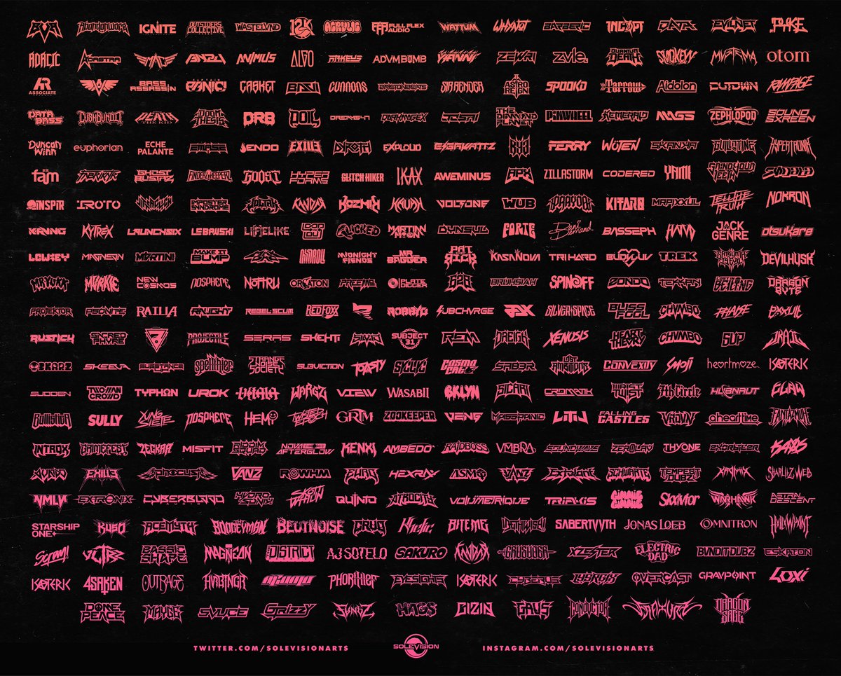 SoleVisionArts's tweet image. 2025 Logo sheet is here! Thank you all for entrusting me with your brand! 

If you yourself are looking for a new logo, hit me in the DM&apos;s! 💙