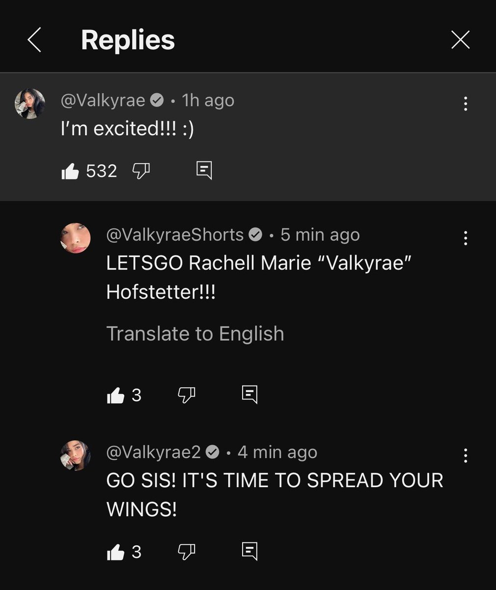 veroxityprime's tweet photo. Rae’s replying to herself again on the Goldbeak trailer lmao https://t.co/UQ8c4W51wD