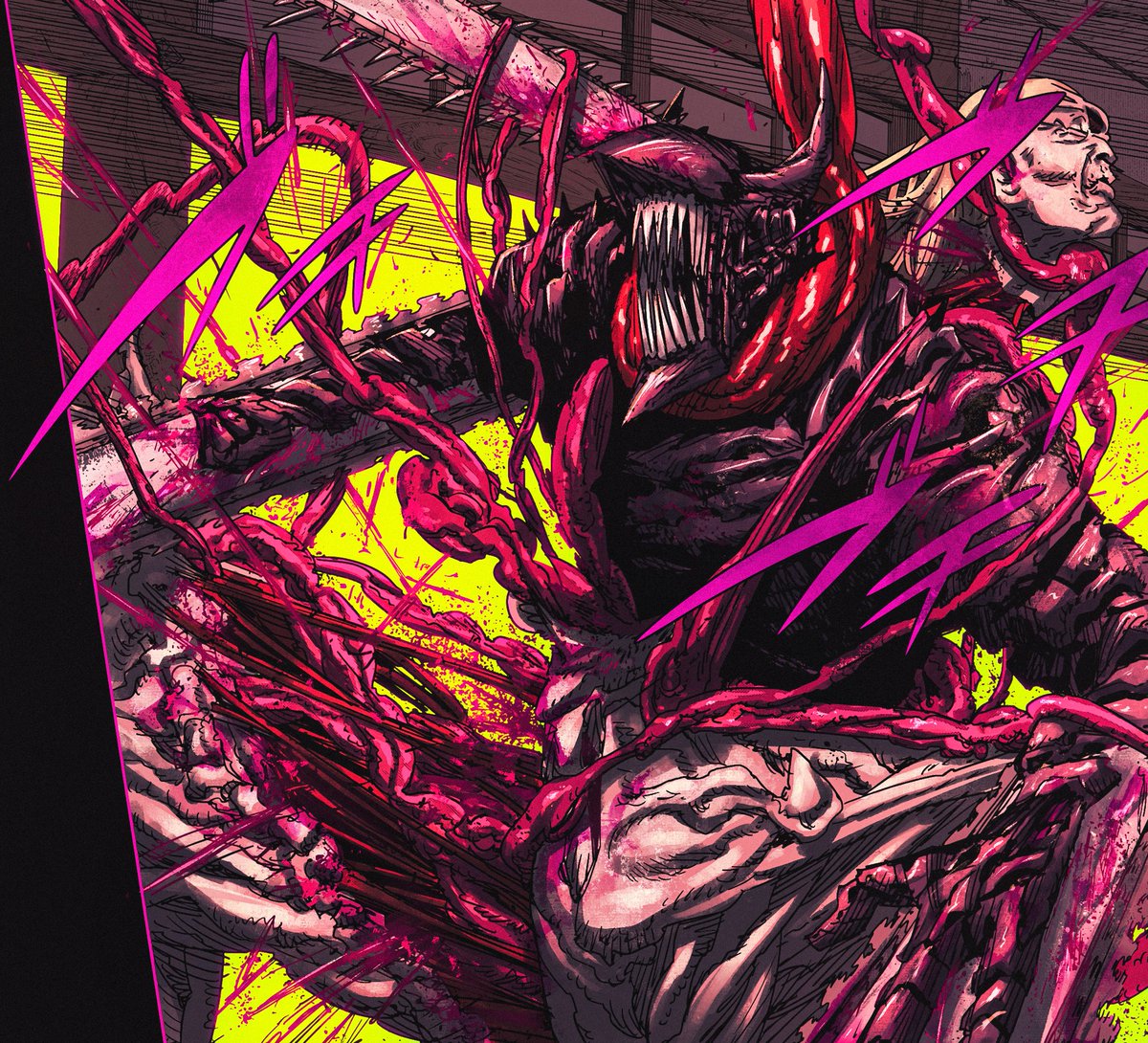 Chainsaw Man
#MangaColoring #chainsawman https://t.co/G5vLG3o6sI